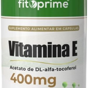 Vitamina E 400mg Softgel 60 Cápsulas