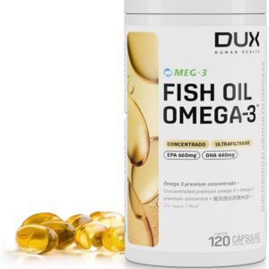 Fish Oil Omega 3 - Óleo De Peixe - 120 Cápsulas Dux-radardasaude