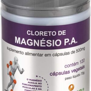 Cloreto Magnesio, Transparente,Farmax, caixa com 120 unidades