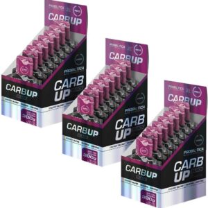 Kit 3X Carb Up Gel Black - 10 Sachês 30g Guaraná com Açai - Probiótica-radardasaude