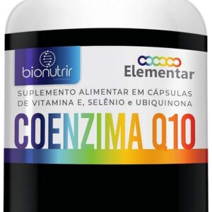 Coenzima Q10 450mg (60 caps) - Único, BioNutrir-radardasaude