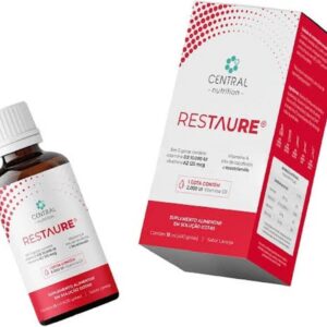 Restaure Central Nutrition Suplemento Vitamí­nico Sabor Laranja 15ml com Vitaminas A, E, D3 e K2-radardasaude