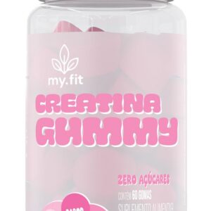 61hSPcwIY2L._AC_SL1500_.jpg Creatina Gummy, Sabor Chiclete (60 Gomas) 3g de Creatina por Dose, Zero Açúcar - My Fit