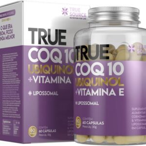 61lQcQAh4pL._AC_SL1000_.jpg Kit 2X: Coenzima Q10 Ubiquinol True Source 60 Cápsulas