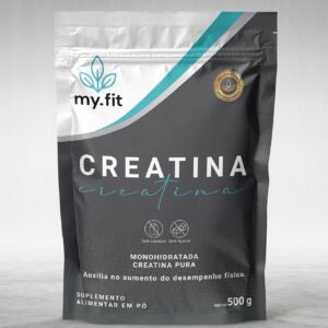 Kit 2x Creatina 100% Pura - Monohidratada com Laudo - Embalagem Econômica, Total 1kg