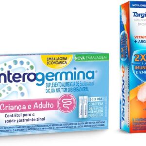 61x6F5u7DaL._AC_SL1000_.jpg Kit Enterogermina Probiótico Modelo Família 20 Unidades De 5 Ml + Targifor C Vitamina C e Arginina 16 comprimidos efervescentes-radardasaude