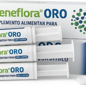 Kit com 3 Unidades Beneflora ORO 30g Suplemento Probiótico em Pasta para Cães e Gatos, Para Saúde Digestiva
