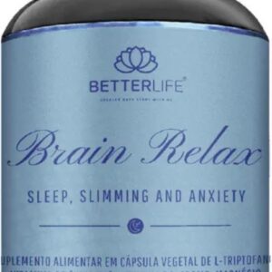 Brain Relax – Betterlife – Suplemento para Relaxamento, Sono e Bem-Estar (60)