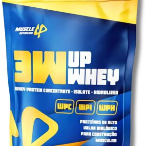 Whey Protein 3W 100% 24g De Proteína/Dose (30g) Baixo Carboidrato Sem Glúten - 2KG - Muscle Up Nutrition (2KG, Chocolate)-radardasaude