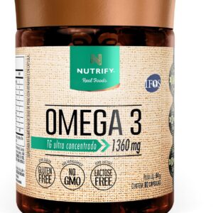 Nutrify - Ômega 3-60 Cápsulas-radardasaude