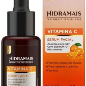 41-nS3cjxvL._AC_SL1000_.jpg Sérum Vitamina C Hidramais - Sérum Facial 30ml para Rosto, Rápida Absorção e Viço Iluminado, Ideal Pele Oleosa e Custo-Benefício-radardasaude