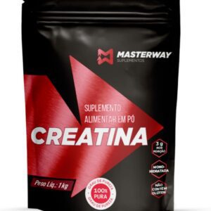 Masterway Suplementos - Creatina 100% Pura Pote 1kg