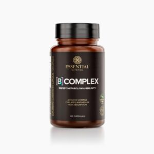 51Eh-3GIRgL._AC_SL1500_.jpg Complex B - Vitaminas - 120 Cápsulas - Essential Nutition-radardasaude