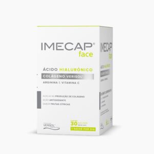 51I9xivoD6L._AC_SL1000_.jpg Imecap Face 30 Sachês - Colágeno Hidrolisado Verisol e Ácido Hialurônico-radardasaude