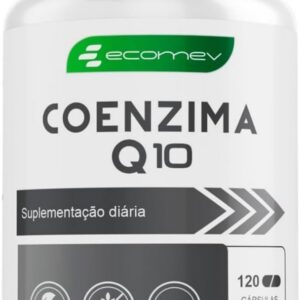 51P7jZG93uL._AC_SL1200_.jpg Coenzima Q10 com L-Triptofano Ecomev – 100mg | 120 cápsulas (1 Unidade)