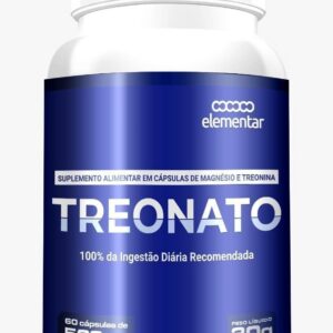 Magnesio Treonato 500 mg 60 Capsula Original auxilia Na Qualidade do Sono