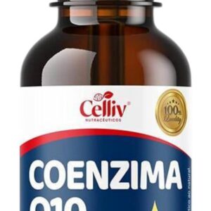 Coenzima Q10 (Ubiquinona) em Gotas 30ml Celliv