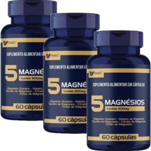 61YSj3XcEHL._AC_SL1080_.jpg 5 Magnesio Quelato Malato Taurato 60 Capsulas 3 Unidades
