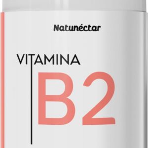 Vitamina B2 Riboflavina 60 Cápsulas Natunéctar