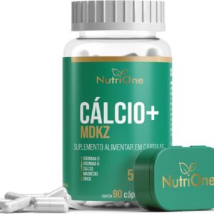 61kz0vskMRL._AC_SL1500_.jpg Cálcio Mdkz + Magnésio, Zinco, Vitaminas D3 e K2 90 Cápsulas - Nutrione-radardasaude