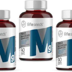 61qzr8bipmL._AC_SL1288_.jpg Trio Magnésio Complex (Bisglicinato + Dimalato + Taurato) 350 mg - Alta Concentração - 3 Potes - 270 Cápsulas-radardasaude