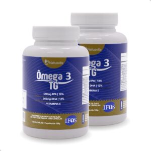 61s1J7eWIgL._AC_SL1200_.jpg Ômega 3 TG Selo IFOS 540mg EPA e 360mg DHA com Vitamina E (2 und. 240 cápsulas)-radardasaude