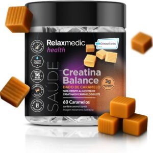 61u4gBsg5vL._AC_SL1200_.jpg Creatina De Caramelo Creavitalis - 60 Caramelos Relaxmedic