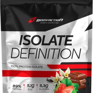 Whey Protein Isolado Isolate Definition 1,8Kg Sabor Chocolate Bodyaction-radardasaude