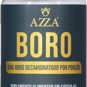 Azza, Boro Decahidratado 8mg, Suplemento alimentar, 60 cápsulas rígidas • 60 doses, Verde