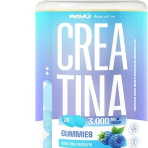 Creatina Monohidratada em Gomas | Força, Foco e Desempenho no Treino | Ravü Nutrition