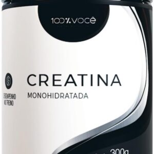 51QairvzjOL._AC_SL1080_.jpg Creatina Monohidratada 100% Pura, 300g, Suplemento Alimentar em Pó, 100% Voce