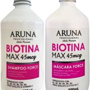 51RyLd8GRrL._AC_SL1000_.jpg Kit Force Biotina Max 500ml Shampoo e Máscara para Crescimento Capilar, Revitalização e Hidratação Intensa-radardasaude