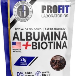 51Ud349fiYL._AC_SL1000_.jpg Albumina + Biotina Profit Refil 1kg Chocolate-radardasaude