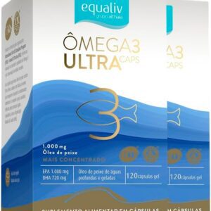 Kit 2 Ômega 3 Ultra Equaliv 120 Cápsulas