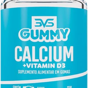 51cjlqChfCL._AC_SL1000_.jpg 3VS Nutrition Gummy Cálcio + Vitamina D3 Suplemento em Gomas Sabor Algodão Doce