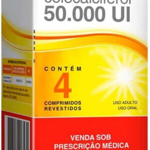 Vitamina D 50.000 UI c/ 4 cápsulas - União Quimica-radardasaude