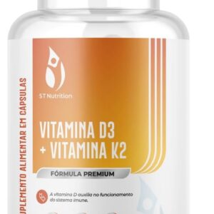 51max6lFTyL._AC_SL1200_.jpg Vitamina D3 + Vitamina K2 ST Nutrition 60 Caps-radardasaude