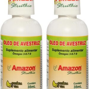 Kit 2 Óleo de Avestruz Gotas - Loja Amazon Struthio Oficial-radardasaude