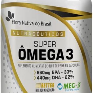 Super Ômega 3 (33 EPA/22 DHA) 1000MG 60Caps - Flora Nativa