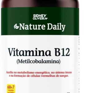 Vitamina B12 Metilcobalamina 60 Cápsulas N D