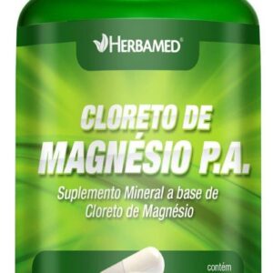 Cloreto de Magnesio PA 500mg 60 Cápsulas - Herbamed, Herbamed