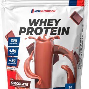 71acAyKndAL._AC_SL1500_.jpg Newnutrition Whey Protein - 900G Refil Chocolate - Newnutrition-radardasaude