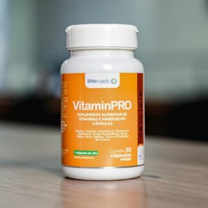 71dhXYdc5L._AC_SL1500_.jpg VitaminPRO Suplemento Alimentar, 30 Cápsulas Softgel, Vitaminas e Minerais com Tecnologia Nutri Smart, Alta Absorção-radardasaude