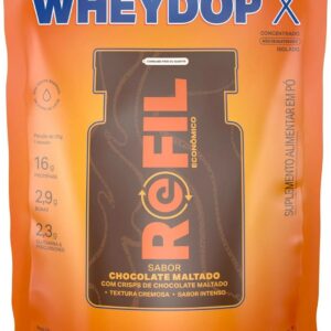 Whey - Wheydop X elementoPuro (Refil, Chocolate maltado)-radardasaude