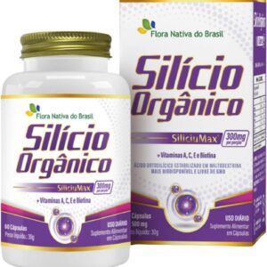 Silício Orgânico E Vitaminas 60 Cápsulas Flora Nativa-radardasaude