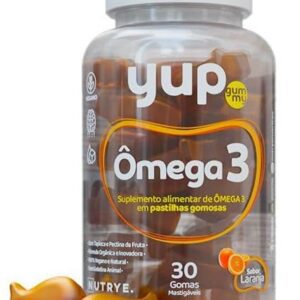 41u173CkJZL._AC_.jpg Ômega 3 Vegetal – Ômega 3 ALA do Óleo de Linhaça – Gomas Sabor Laranja – Para Toda a Família – Nutrye