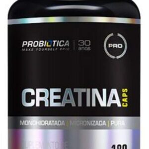 511vAJxa8vL._AC_SL1200_.jpg Kit 2x Creatina Monohidratada Micronizada Pura - 180 Cápsulas + Porta Cáps - Probiótica-radardasaude