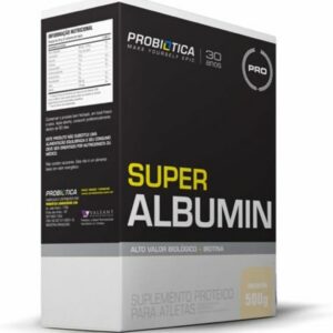 51B1aqNIeqL._AC_SL1200_.jpg Super Albumin (500G) - Sabor Baunilha, Probiótica-radardasaude