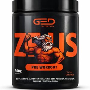 Pré-Treino GED Nutrition 300 g – Foco, Energia e Resistência (Laranja)-radardasaude