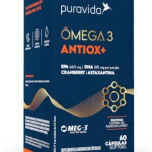 51Ng8wswC0L._AC_SL1500_.jpg Puravida Ômega 3 Antiox+ 60 cáps